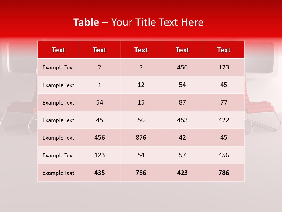 Luxury Apartment Exterior With Blue Sky Background PowerPoint Template