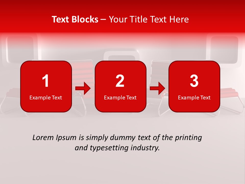 Luxury Apartment Exterior With Blue Sky Background PowerPoint Template