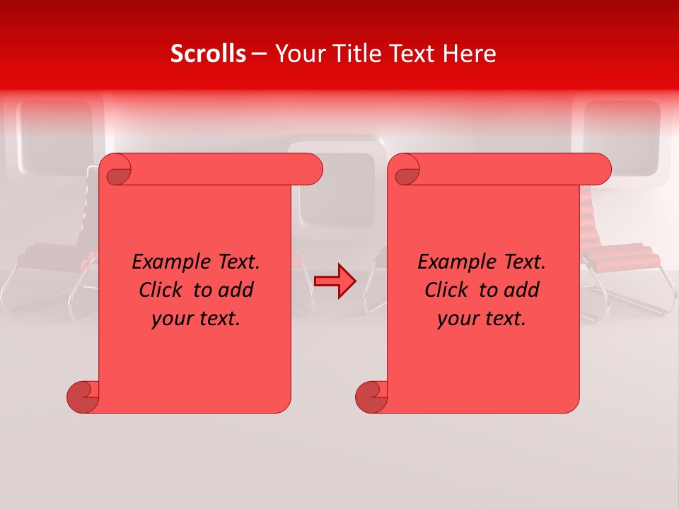 Luxury Apartment Exterior With Blue Sky Background PowerPoint Template