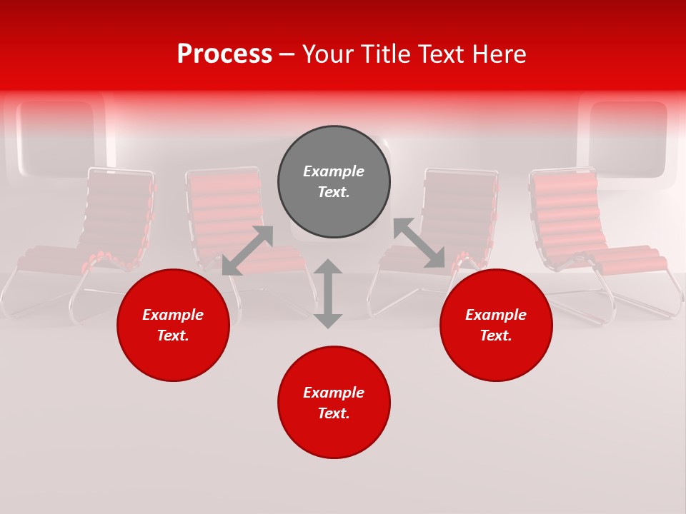 Luxury Apartment Exterior With Blue Sky Background PowerPoint Template