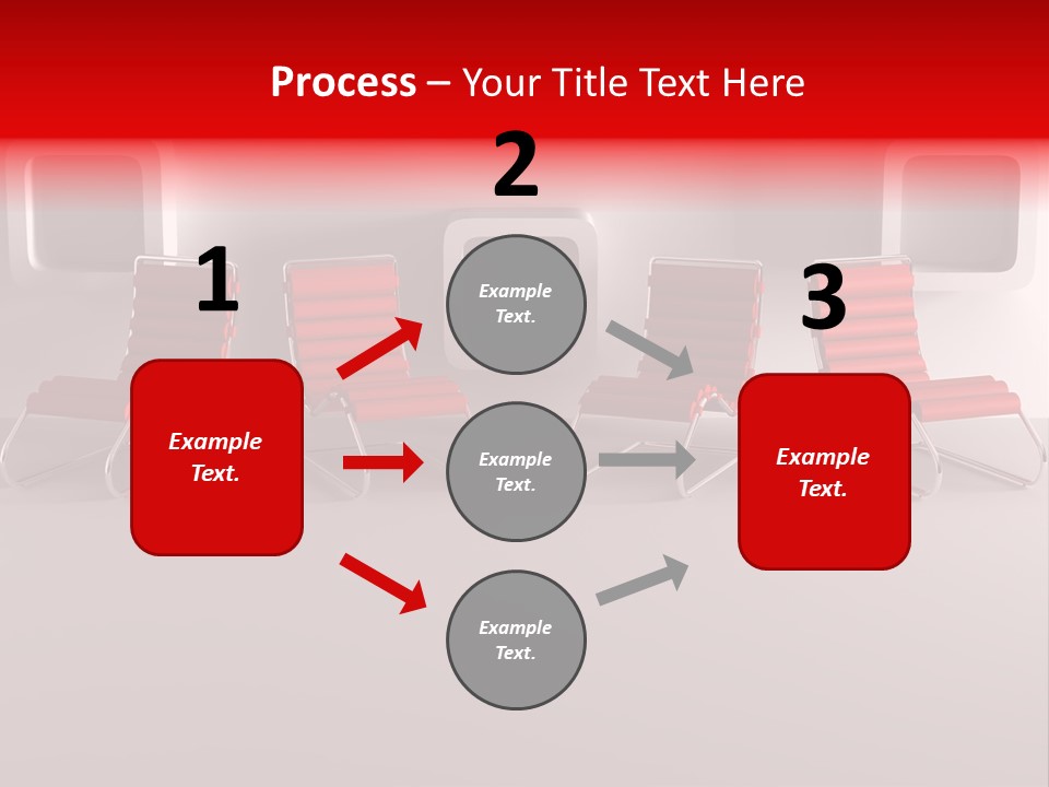 Luxury Apartment Exterior With Blue Sky Background PowerPoint Template