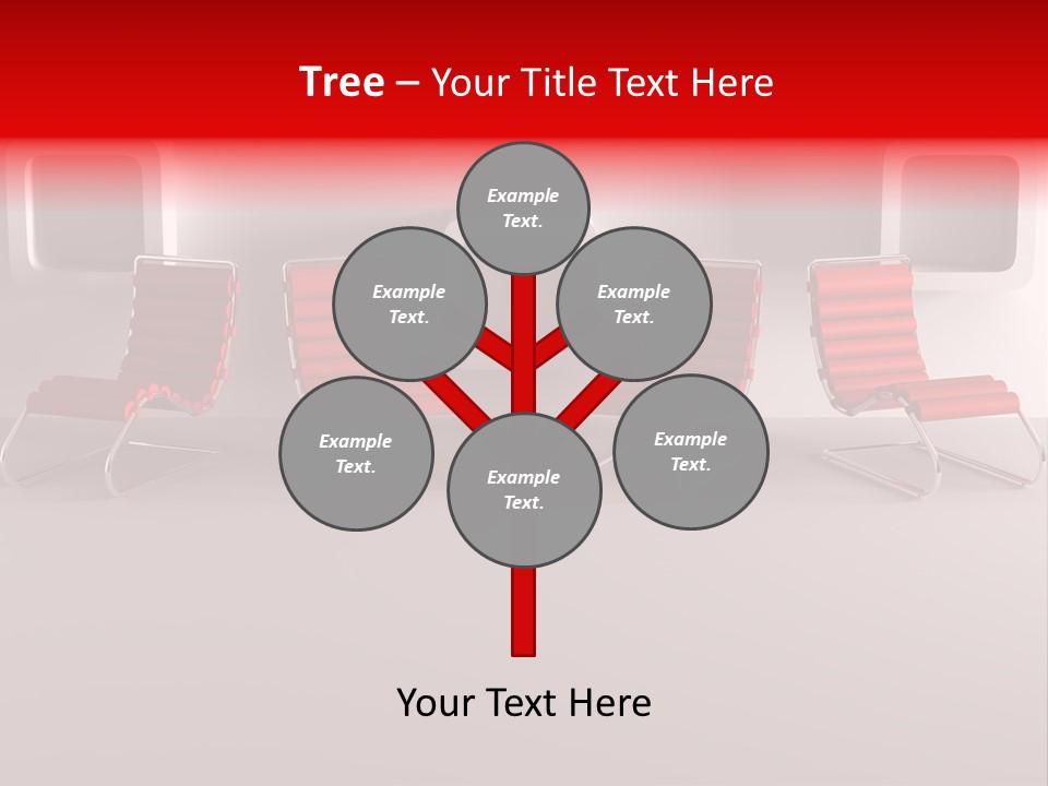 Luxury Apartment Exterior With Blue Sky Background PowerPoint Template