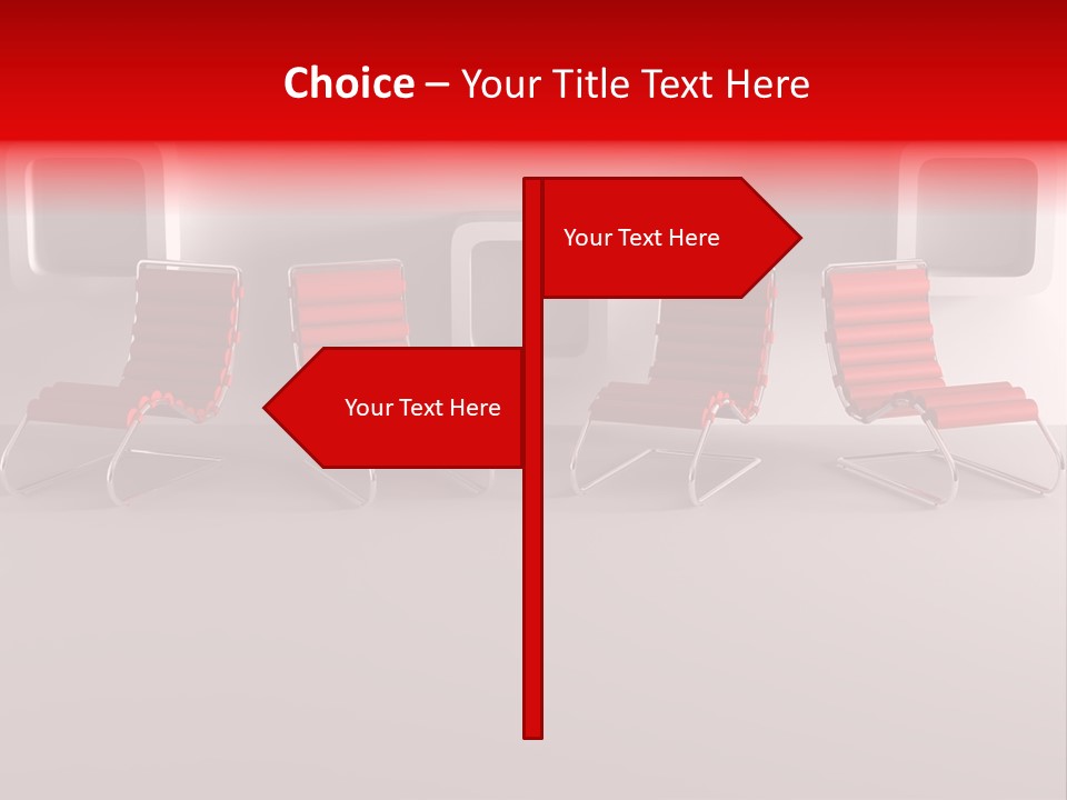 Luxury Apartment Exterior With Blue Sky Background PowerPoint Template