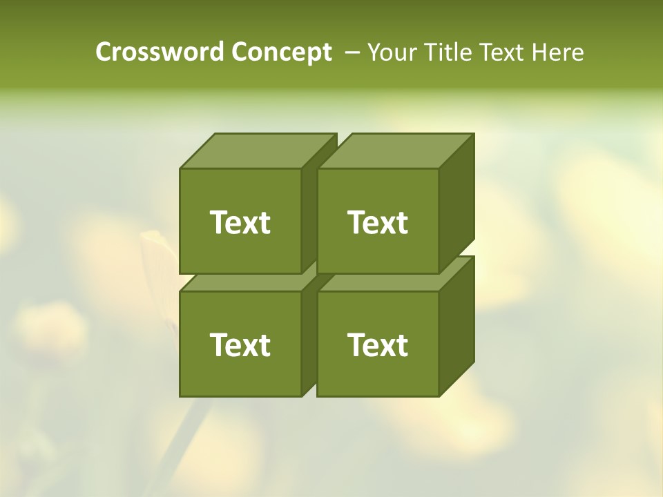 Field Flowers PowerPoint Template