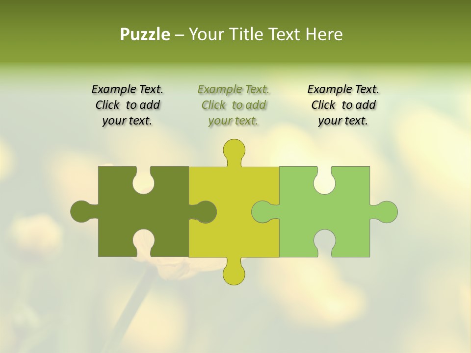 Field Flowers PowerPoint Template