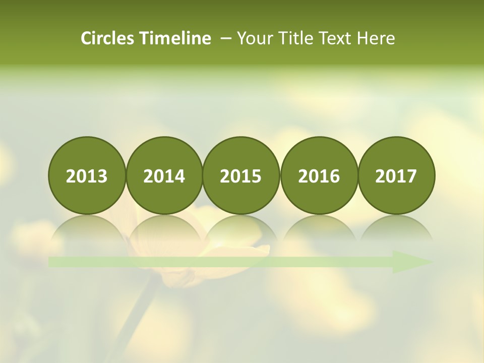 Field Flowers PowerPoint Template