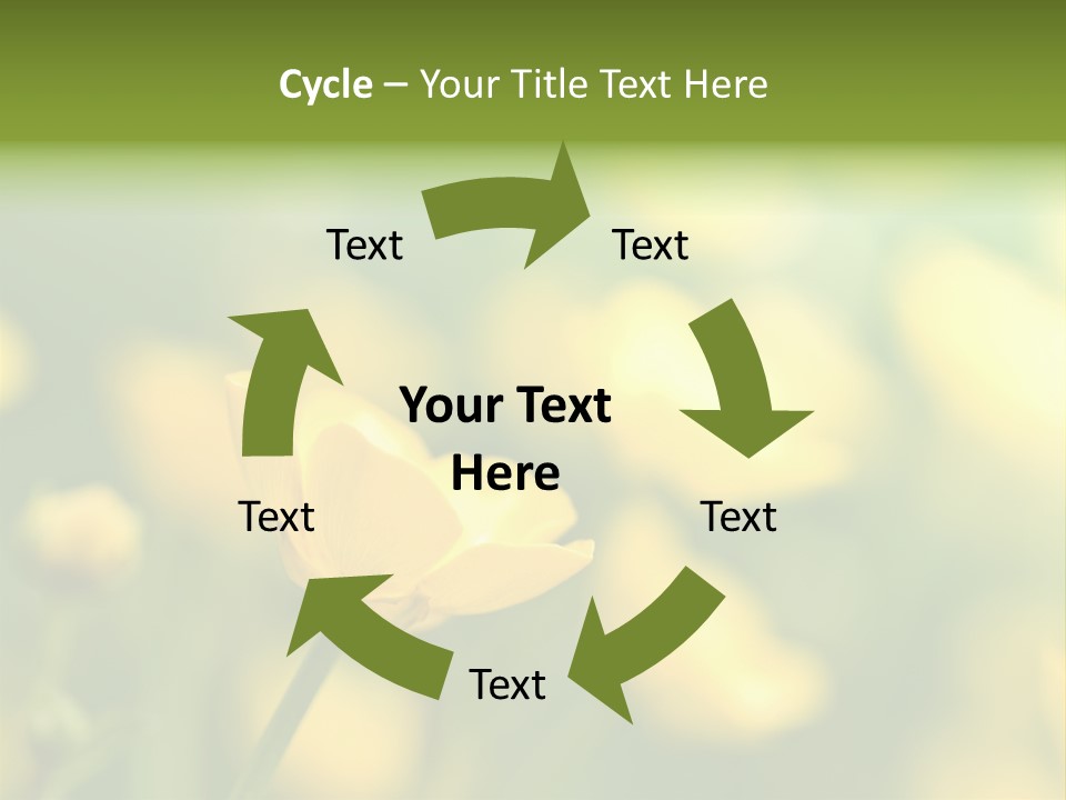 Field Flowers PowerPoint Template