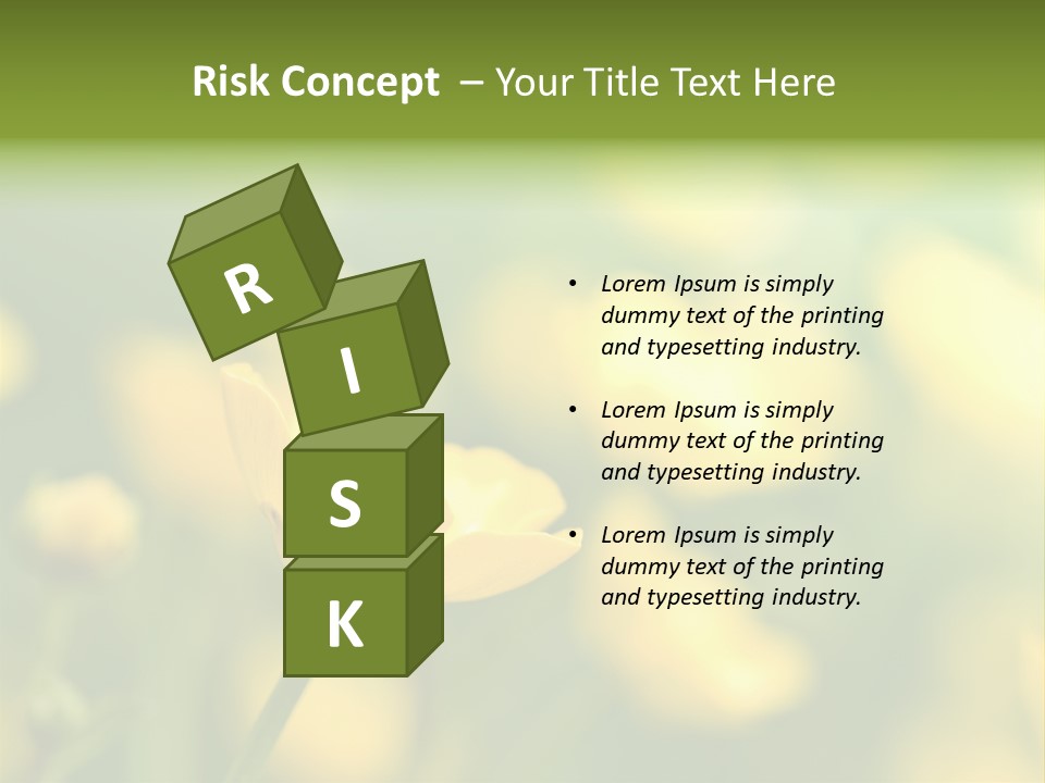 Field Flowers PowerPoint Template