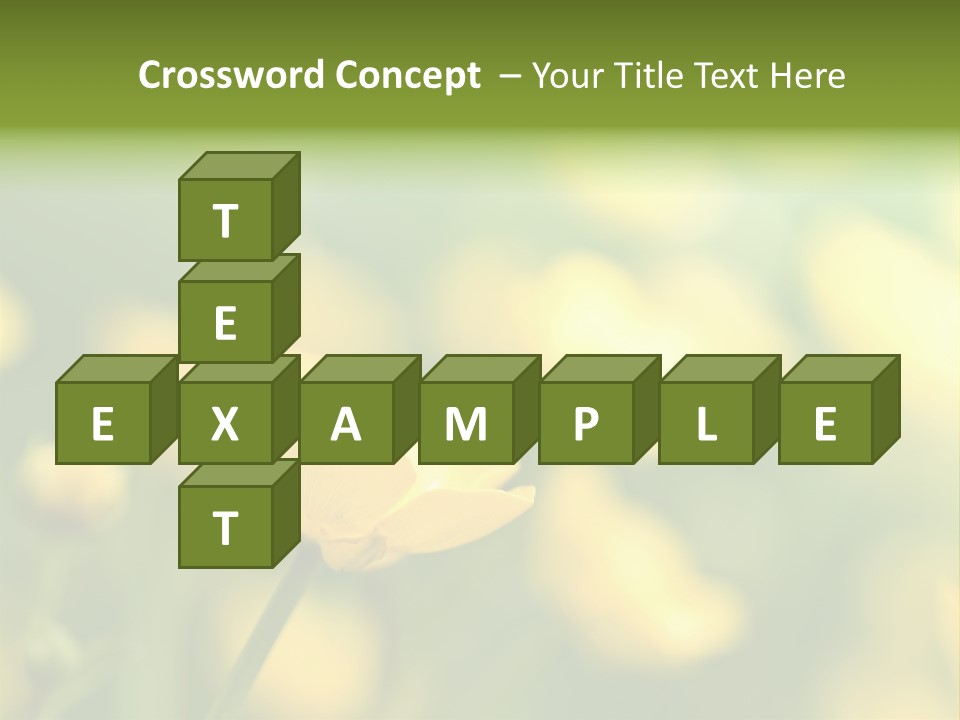 Field Flowers PowerPoint Template