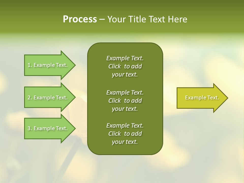 Field Flowers PowerPoint Template