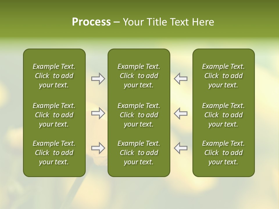 Field Flowers PowerPoint Template