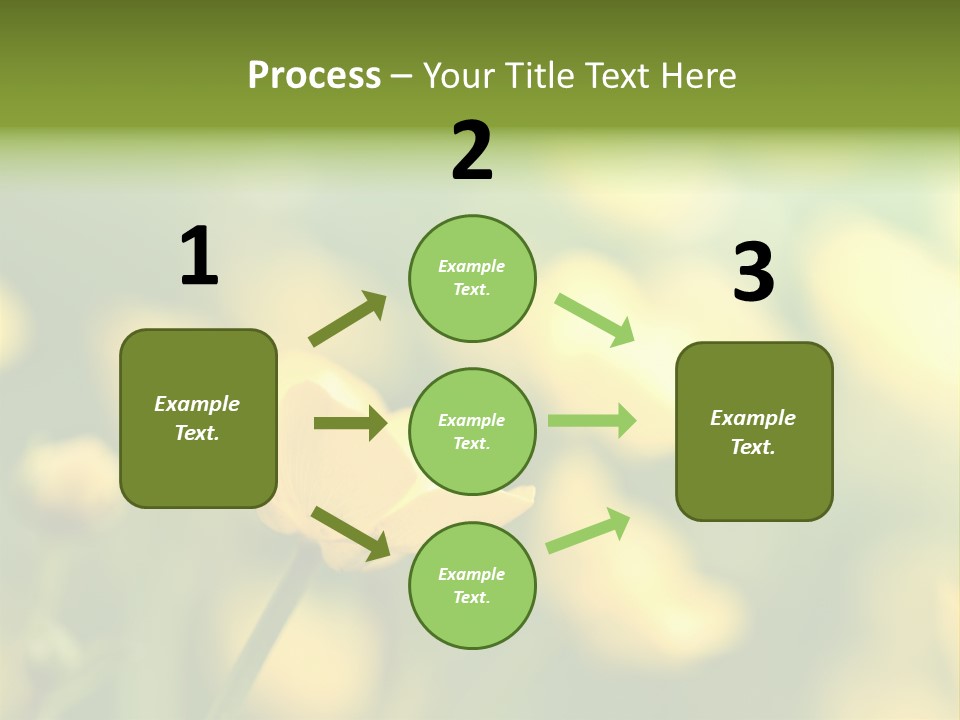 Field Flowers PowerPoint Template