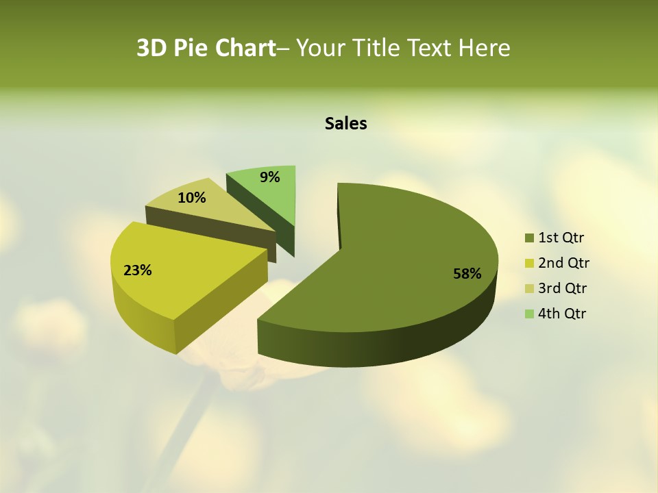 Field Flowers PowerPoint Template