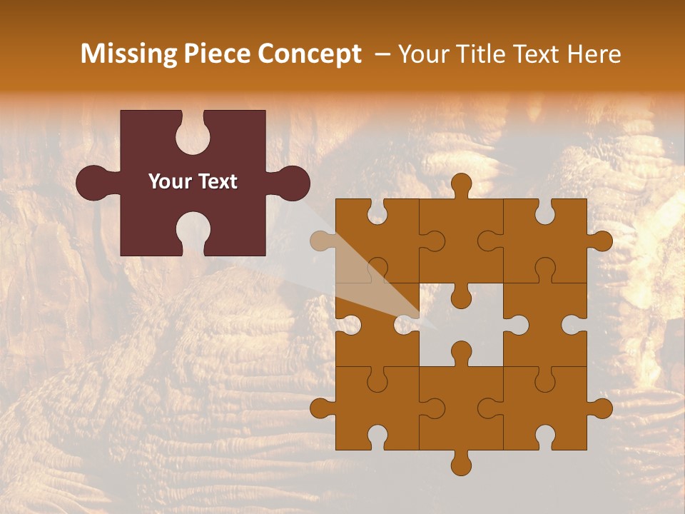 Wall Of Howe Caverns New York PowerPoint Template