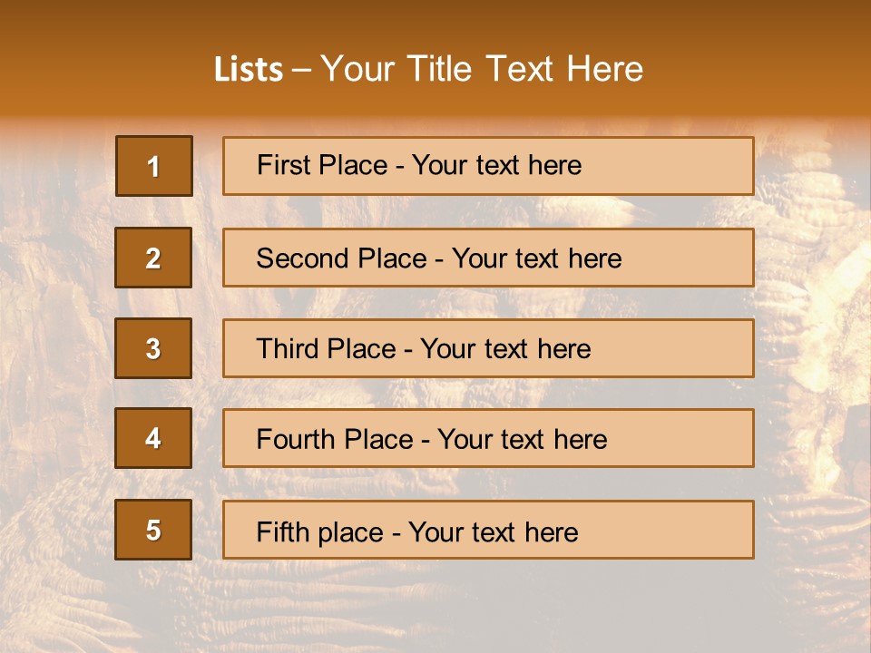 Wall Of Howe Caverns New York PowerPoint Template