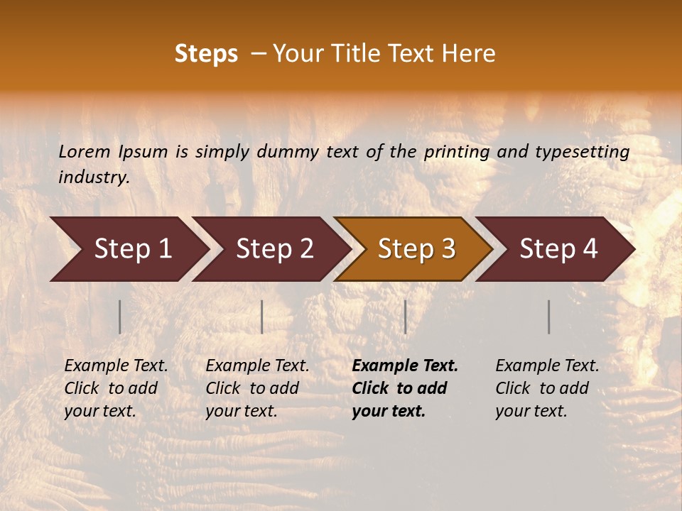 Wall Of Howe Caverns New York PowerPoint Template