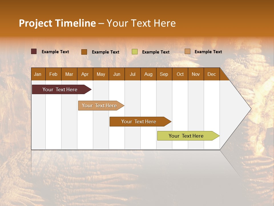 Wall Of Howe Caverns New York PowerPoint Template