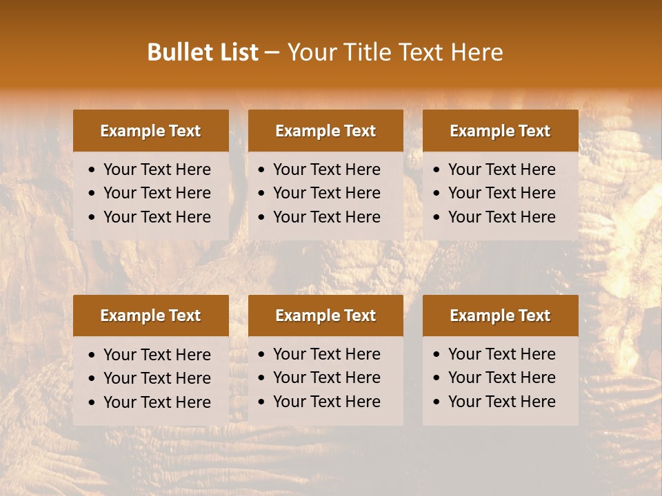 Wall Of Howe Caverns New York PowerPoint Template