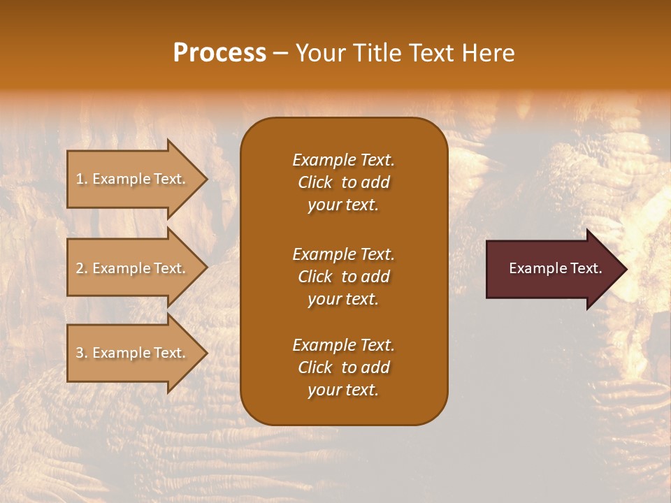 Wall Of Howe Caverns New York PowerPoint Template