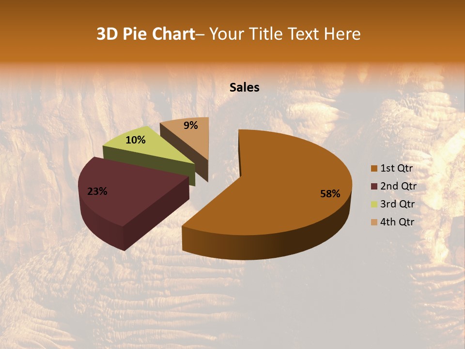 Wall Of Howe Caverns New York PowerPoint Template