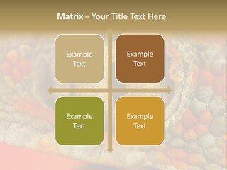 A Macro Shot Of The Eye Of A Tokay Gecko PowerPoint Template