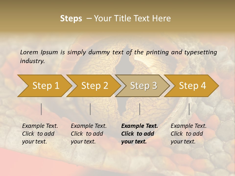 A Macro Shot Of The Eye Of A Tokay Gecko PowerPoint Template