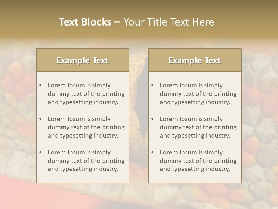A Macro Shot Of The Eye Of A Tokay Gecko PowerPoint Template