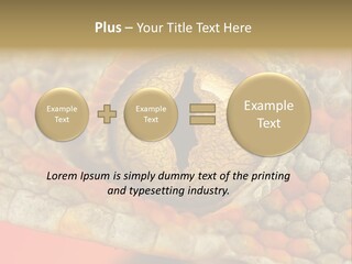 A Macro Shot Of The Eye Of A Tokay Gecko PowerPoint Template