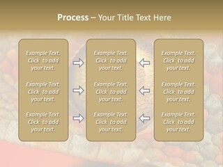 A Macro Shot Of The Eye Of A Tokay Gecko PowerPoint Template