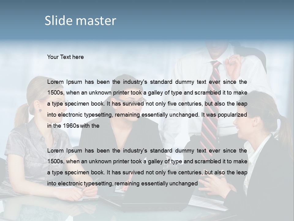 A View Of A Senior Engineer Training A Newly Hired Employee. PowerPoint Template