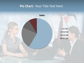 A View Of A Senior Engineer Training A Newly Hired Employee. PowerPoint Template