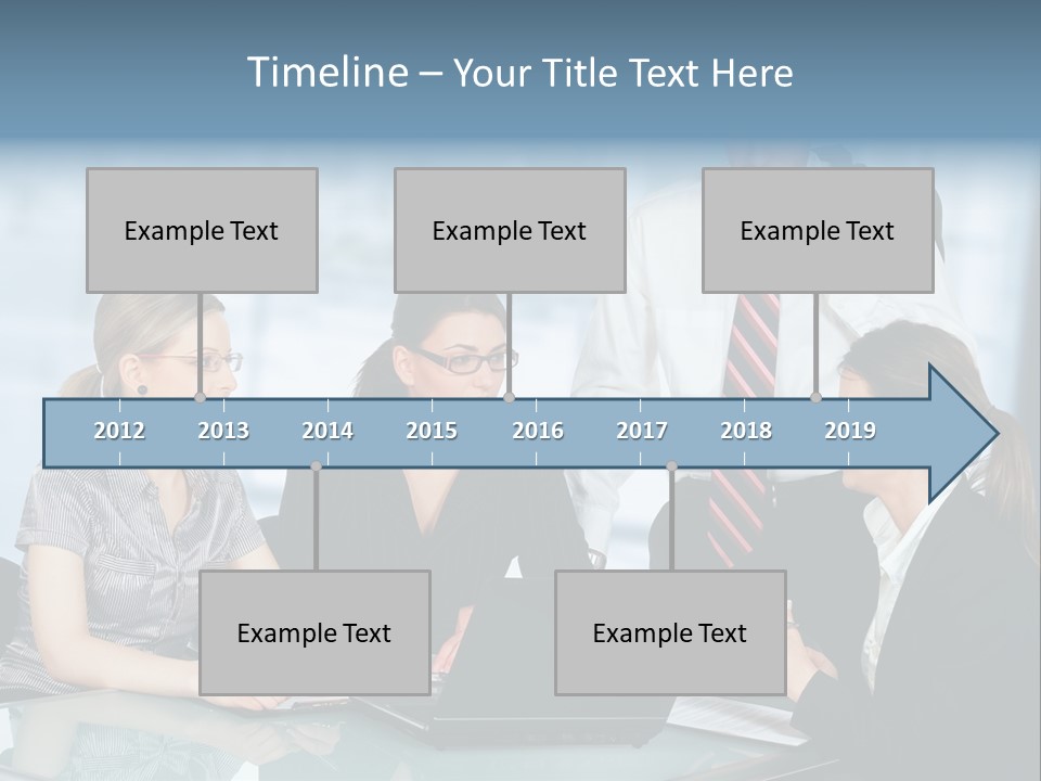 A View Of A Senior Engineer Training A Newly Hired Employee. PowerPoint Template