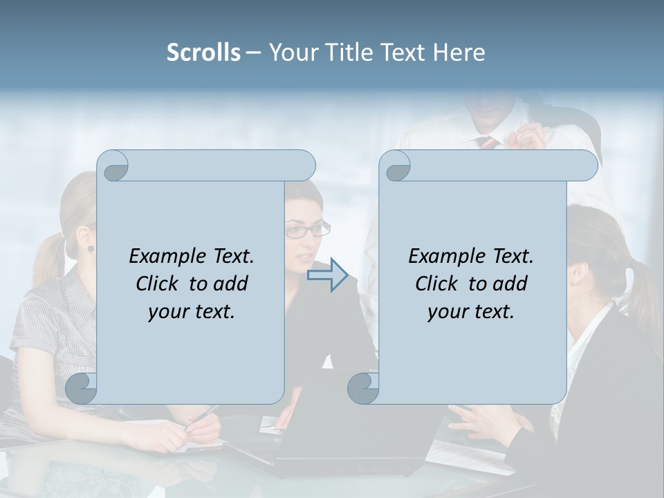 A View Of A Senior Engineer Training A Newly Hired Employee. PowerPoint Template