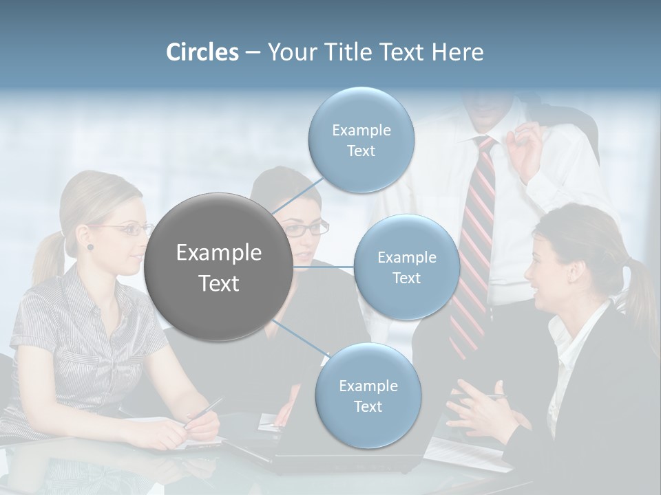 A View Of A Senior Engineer Training A Newly Hired Employee. PowerPoint Template