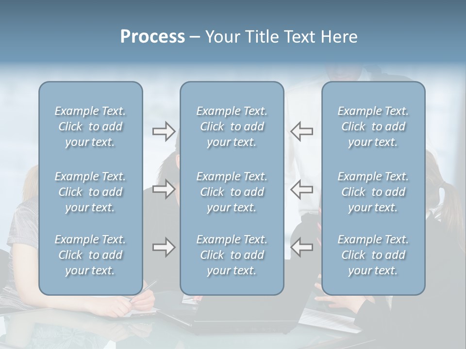 A View Of A Senior Engineer Training A Newly Hired Employee. PowerPoint Template