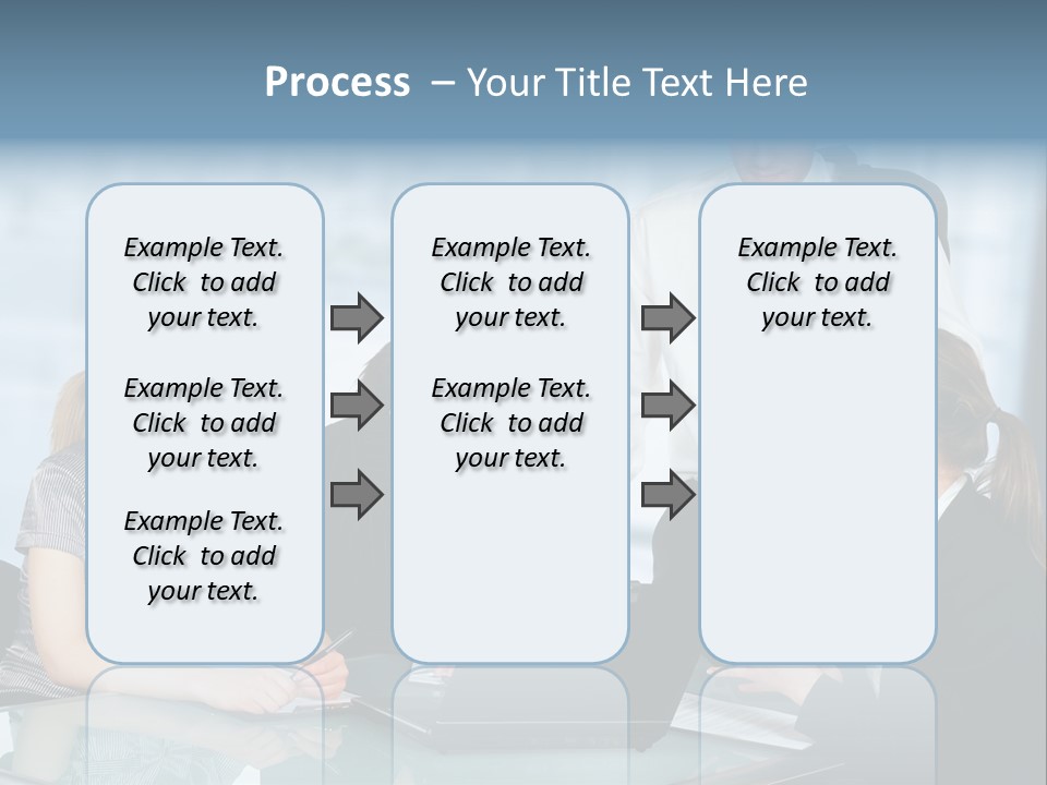 A View Of A Senior Engineer Training A Newly Hired Employee. PowerPoint Template