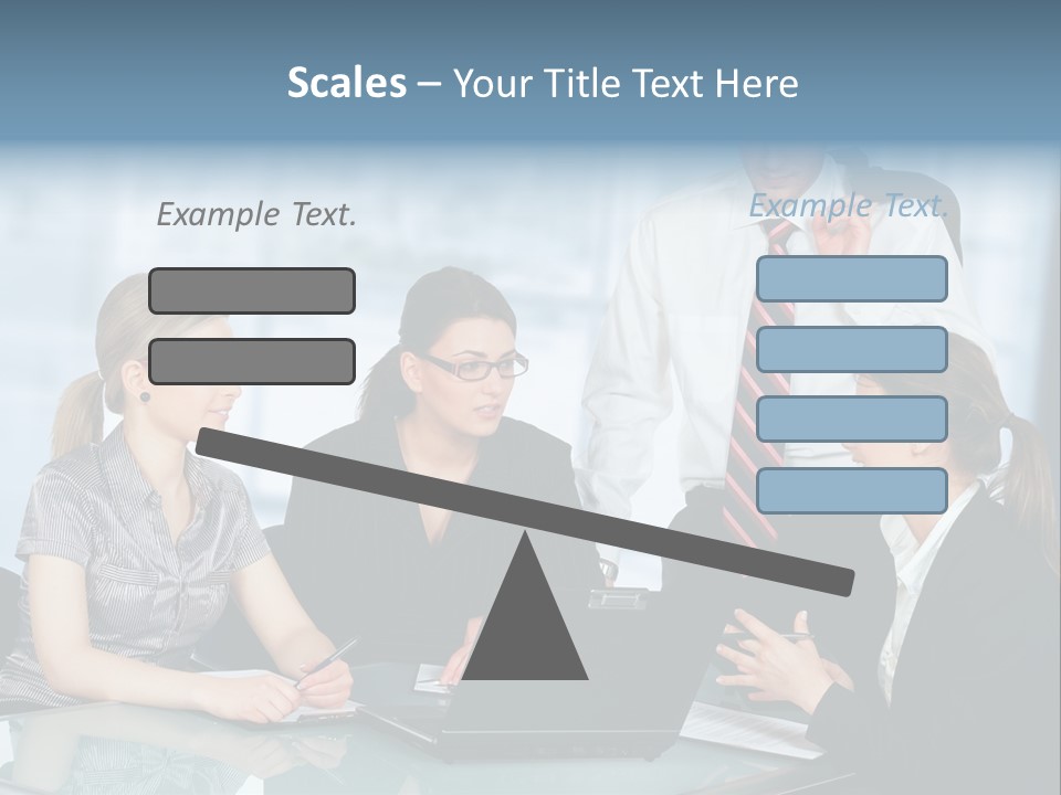 A View Of A Senior Engineer Training A Newly Hired Employee. PowerPoint Template