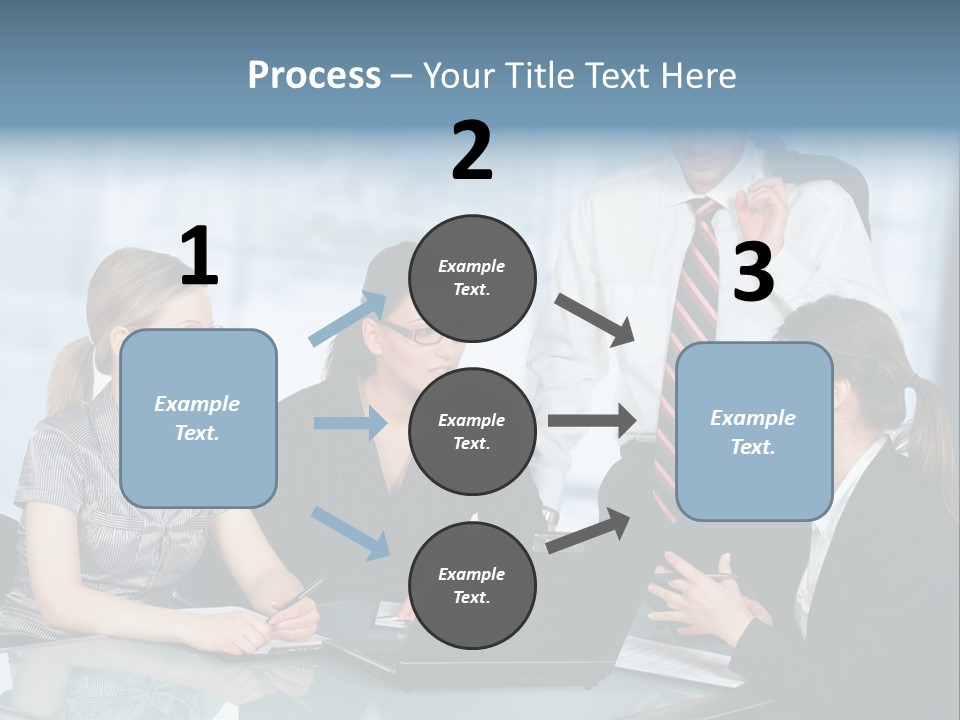 A View Of A Senior Engineer Training A Newly Hired Employee. PowerPoint Template