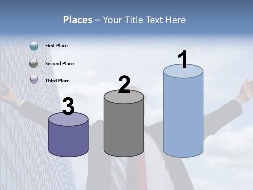 Successful Business Man PowerPoint Template