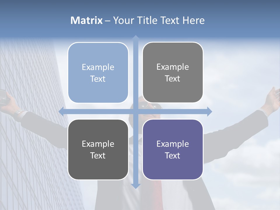 Successful Business Man PowerPoint Template