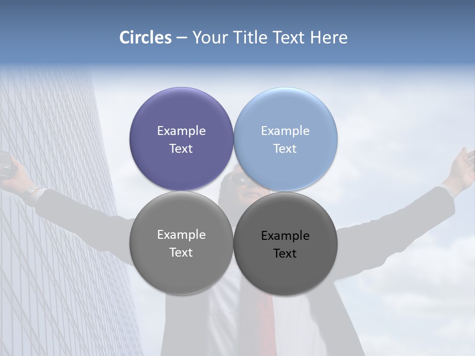 Successful Business Man PowerPoint Template