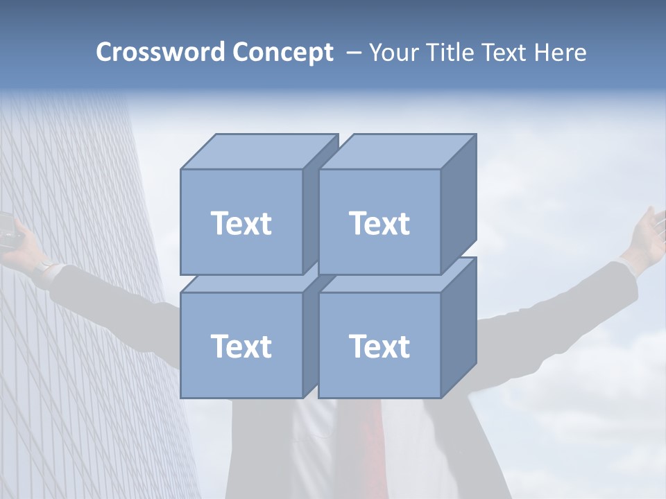 Successful Business Man PowerPoint Template