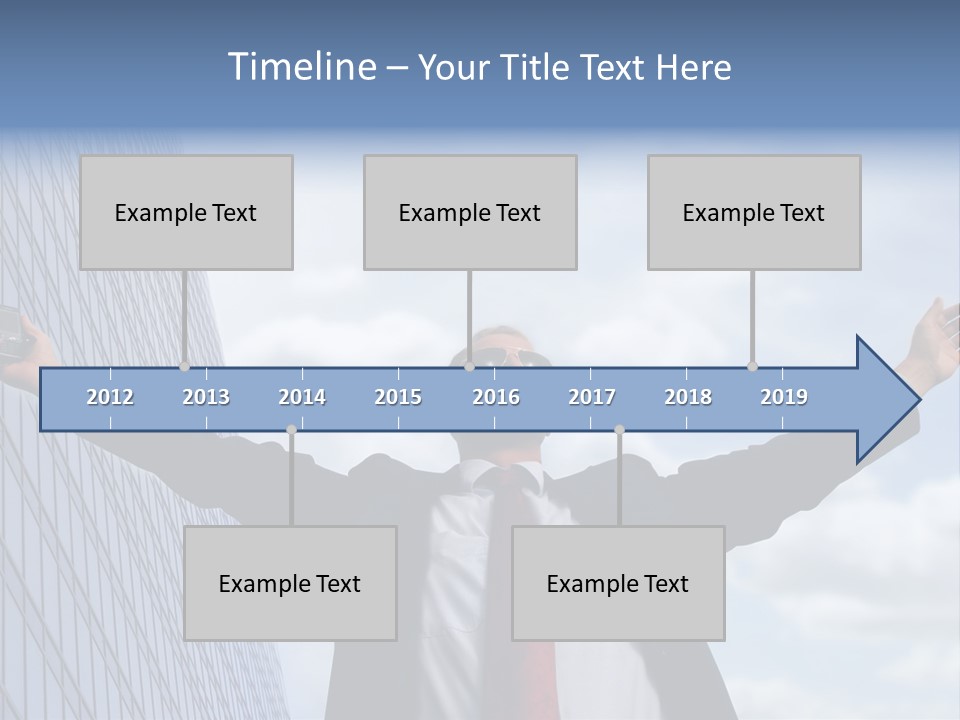 Successful Business Man PowerPoint Template