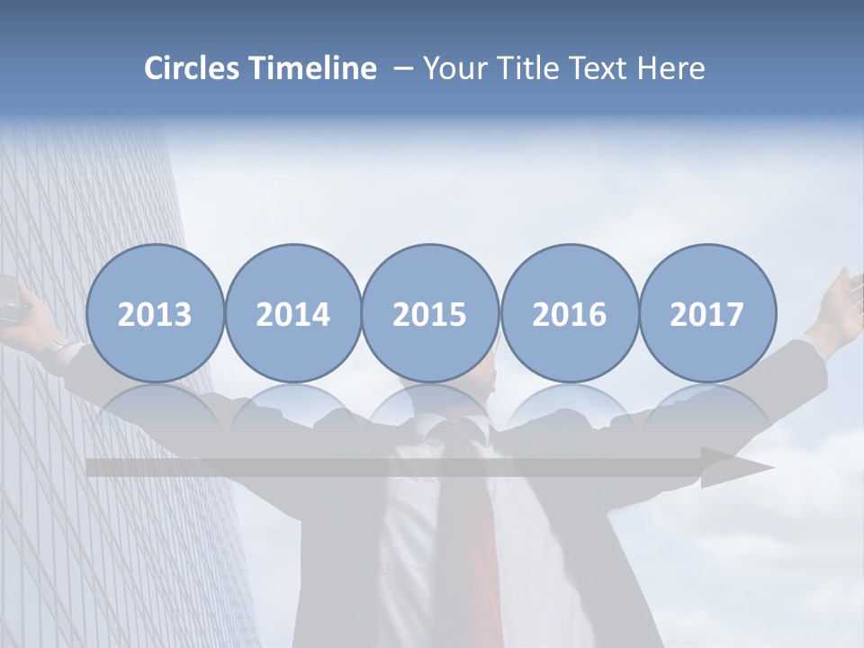 Successful Business Man PowerPoint Template