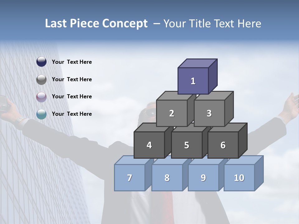 Successful Business Man PowerPoint Template