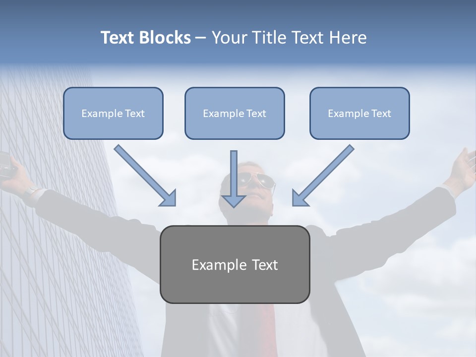 Successful Business Man PowerPoint Template