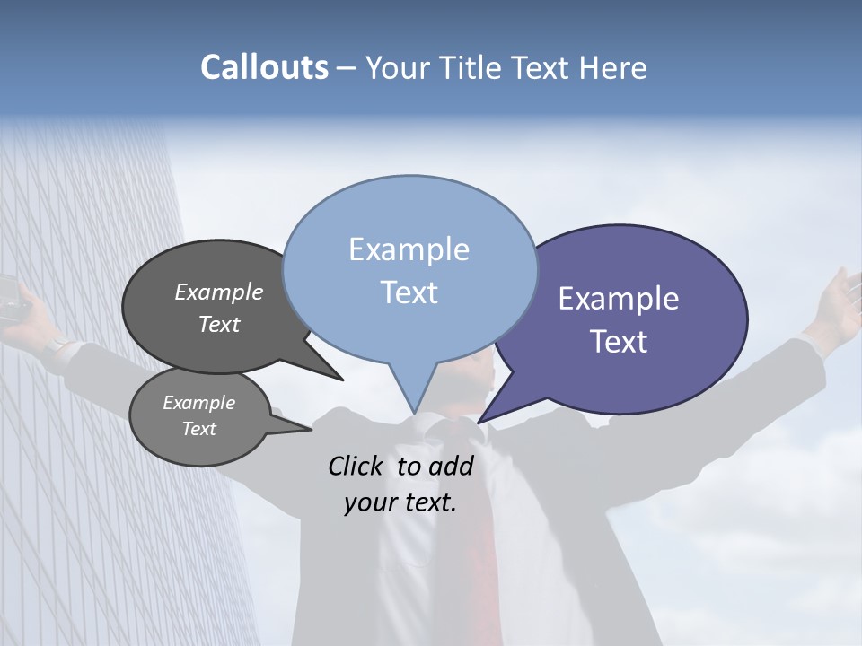 Successful Business Man PowerPoint Template