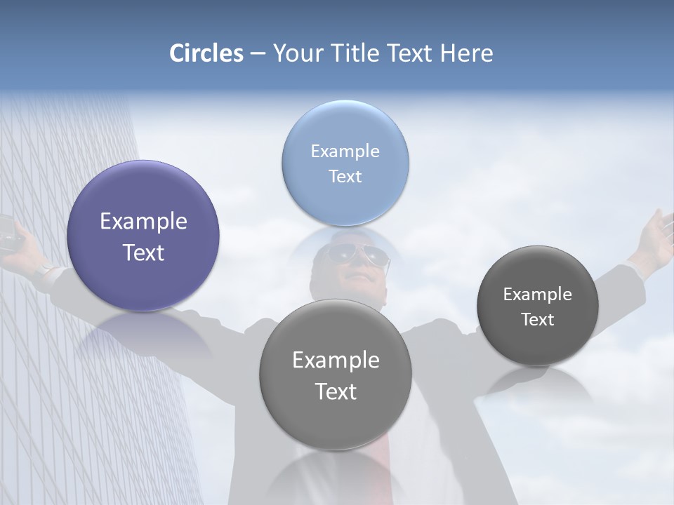 Successful Business Man PowerPoint Template