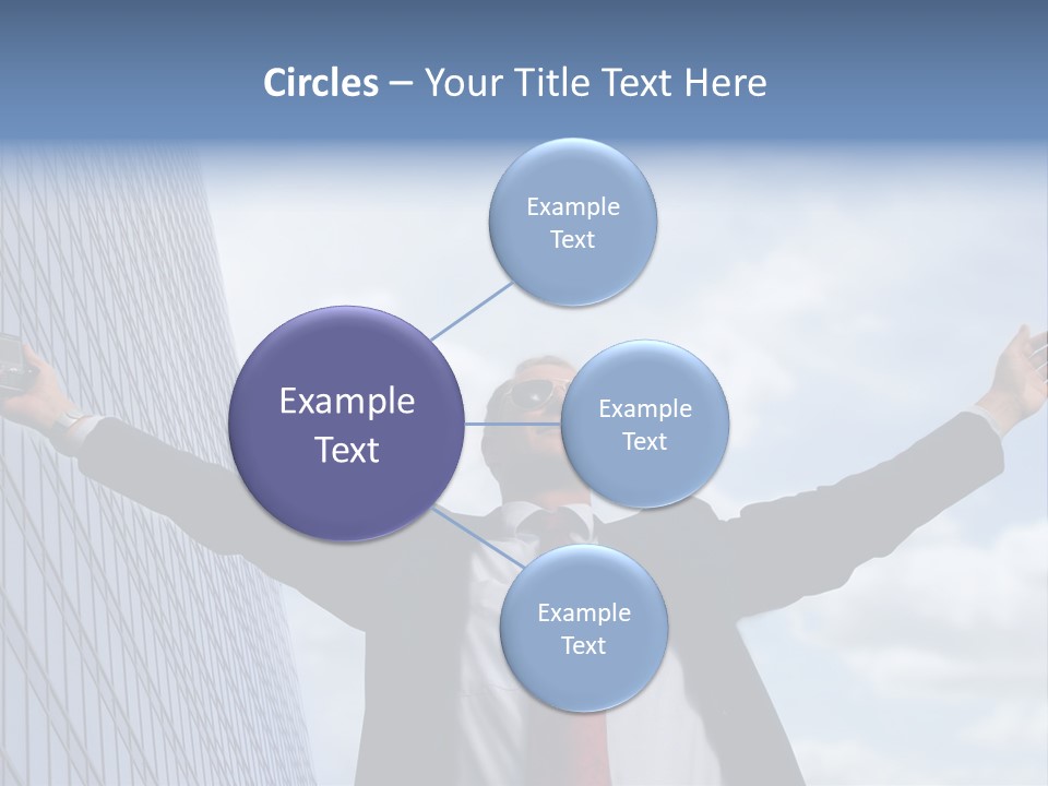 Successful Business Man PowerPoint Template