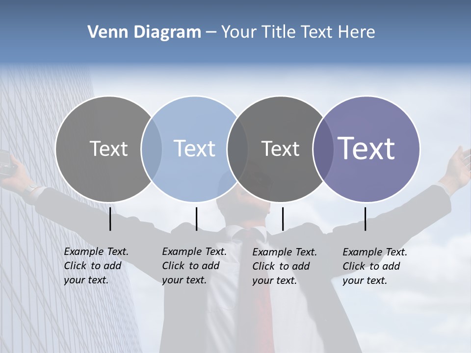 Successful Business Man PowerPoint Template